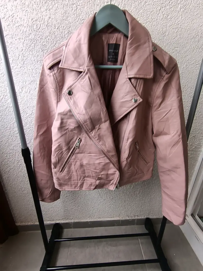 Chaqueta biker rosa Primark mujer - 1