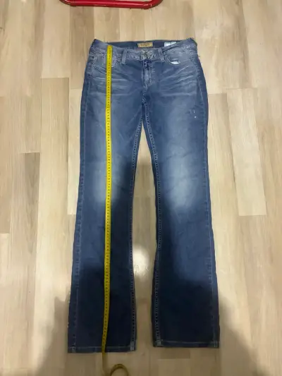 Jeans Guess azul para mujer - miniatura 5