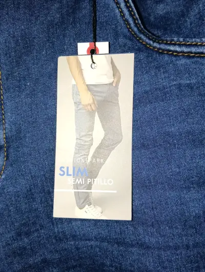 Jeans elásticado azul para hombre talla 50 - miniatura 2