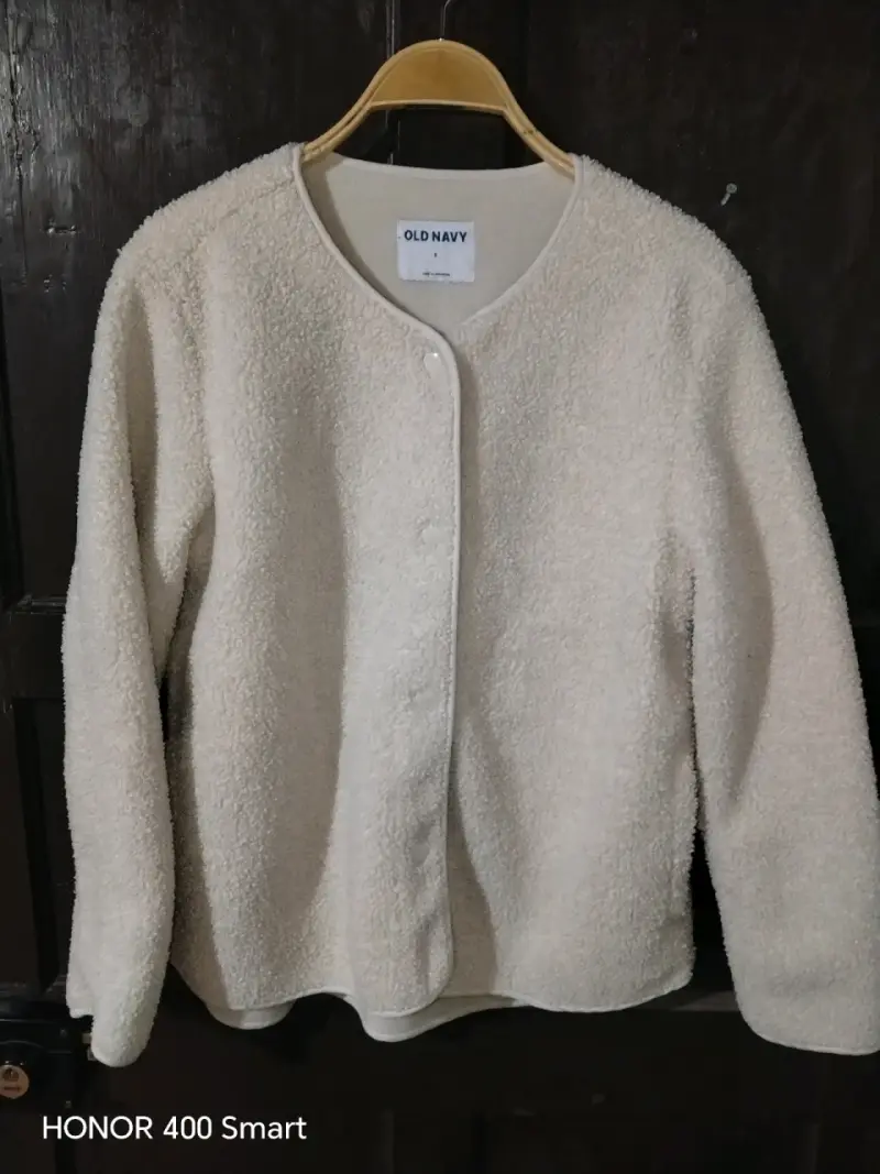 Cárdigan de lana Old Navy beige - 1