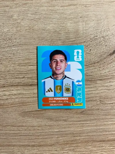 Lámina Panini: Enzo Fernández - miniatura 1