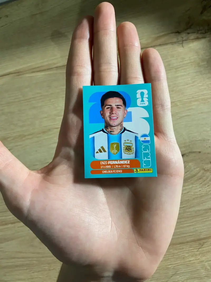 Lámina Panini: Enzo Fernández - 3