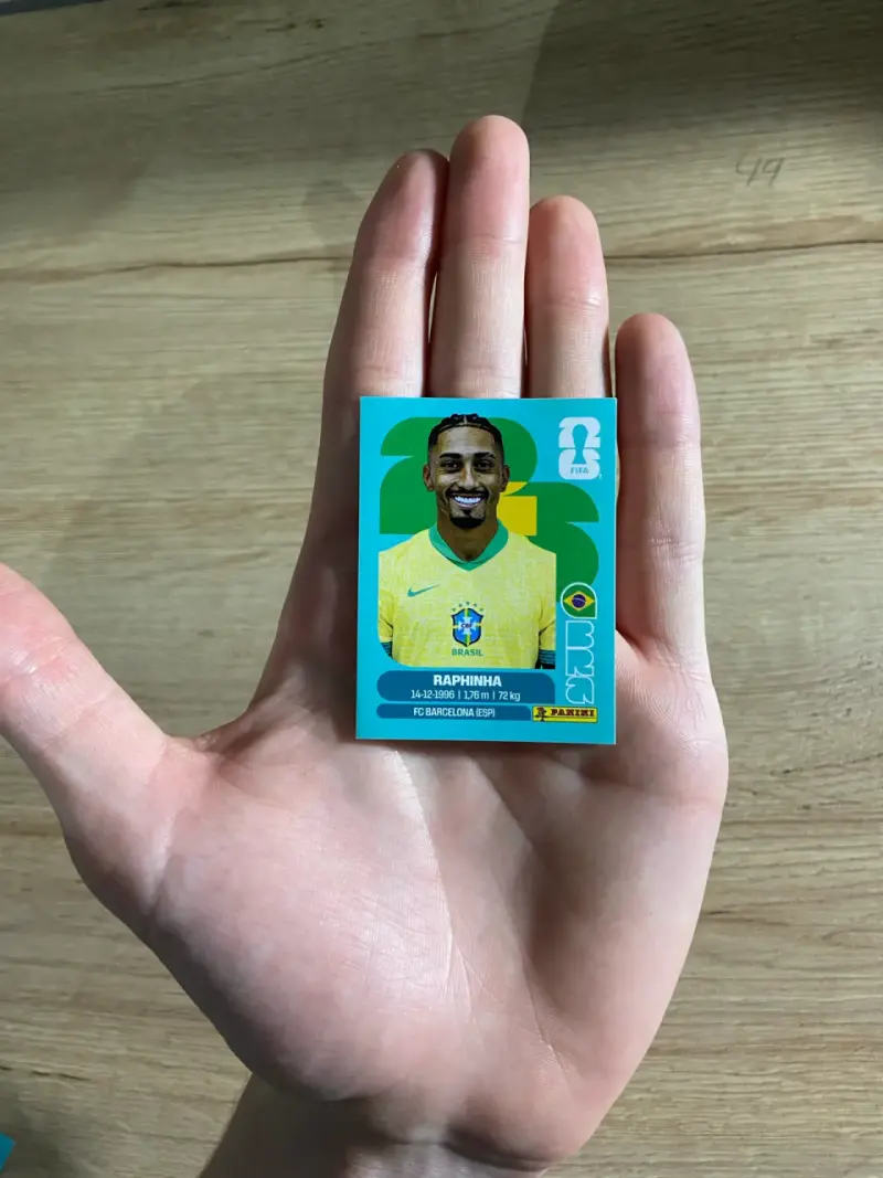 Lámina Panini: Raphinha - 3