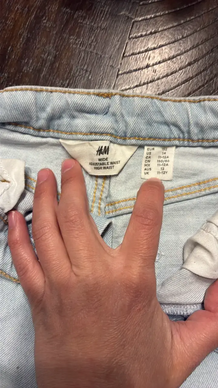 Jeans H&M ajustables para niños
