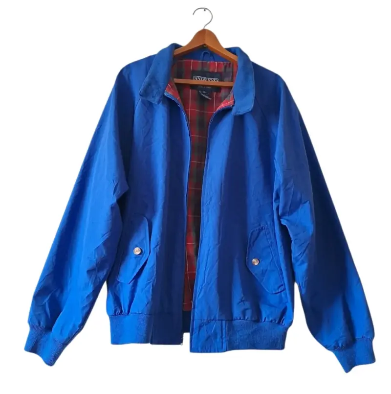 Chaqueta azul vintage, talla M, como nueva. - 1