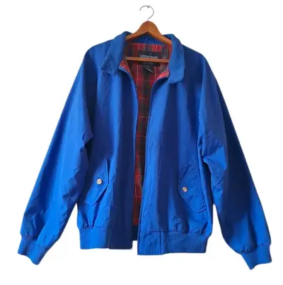 Chaqueta azul vintage, talla M, como nueva. - miniatura 1