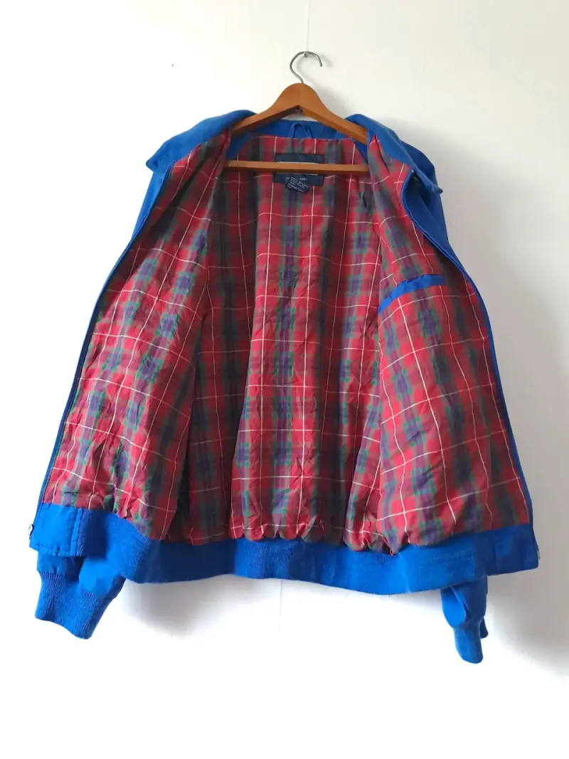 Chaqueta azul vintage, talla M, como nueva. - 4