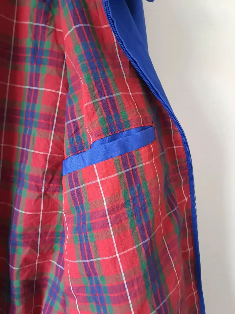 Chaqueta azul vintage, talla M, como nueva. - 6