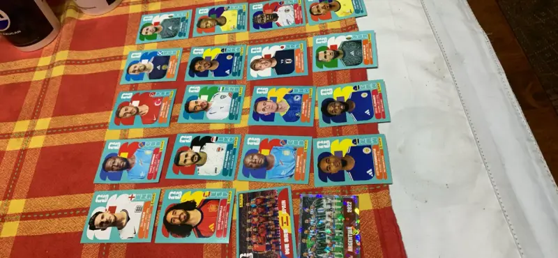 Lámina holográfica Panini de fútbol - 5