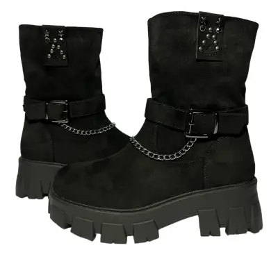 Bota gamuza. Nuevas. Talla 36 a 40. - miniatura 1