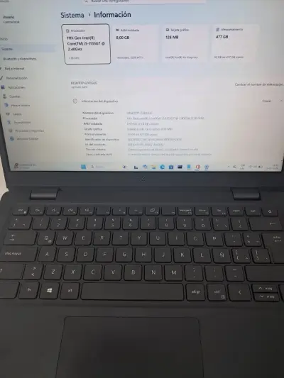 Laptop Dell Intel Core i5 11va Gen 8GB RAM - miniatura 1