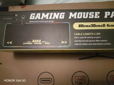 Alfombrilla gaming S4000 RGB impermeable - miniatura 2