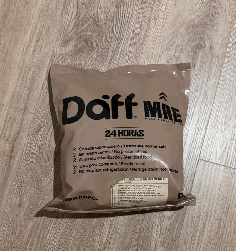Racion de combate Daff - 1