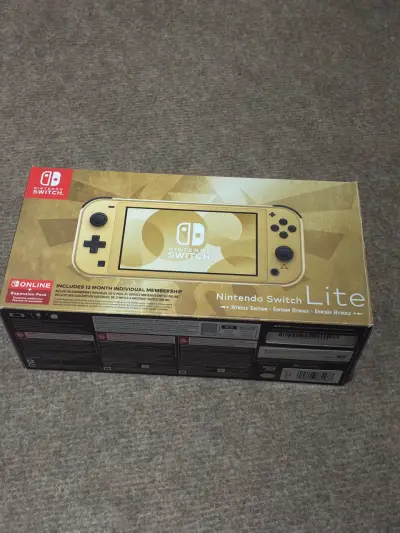 Nintendo Switch Lite Edición Hyrule nueva - miniatura 1