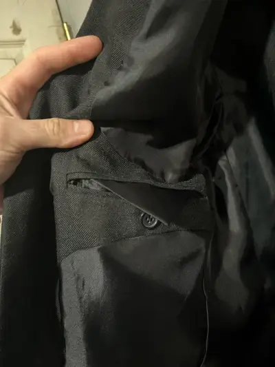 Blazer negro elegante para hombre - miniatura 6