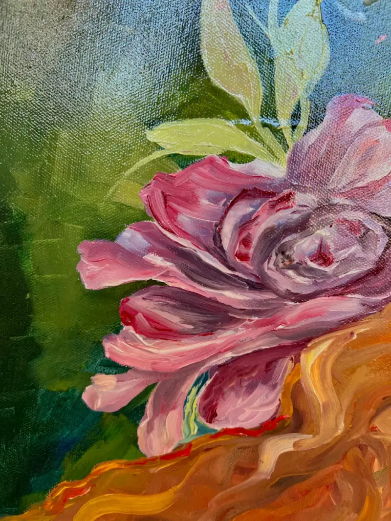 Óleo Original sobre Tela | 90×90 cm | Obra Única - 2