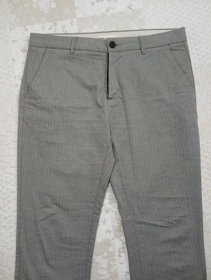 Pantalón de vestir gris para hombre - 2