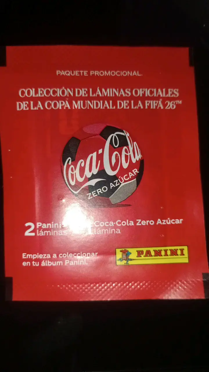Paquete de láminas Panini Copa Mundial FIFA 26