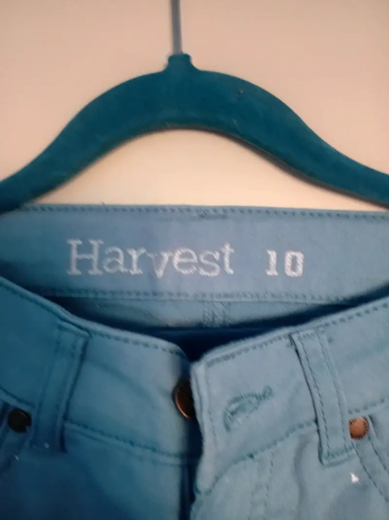 Jeans celestes Harvest talla 10 - 2