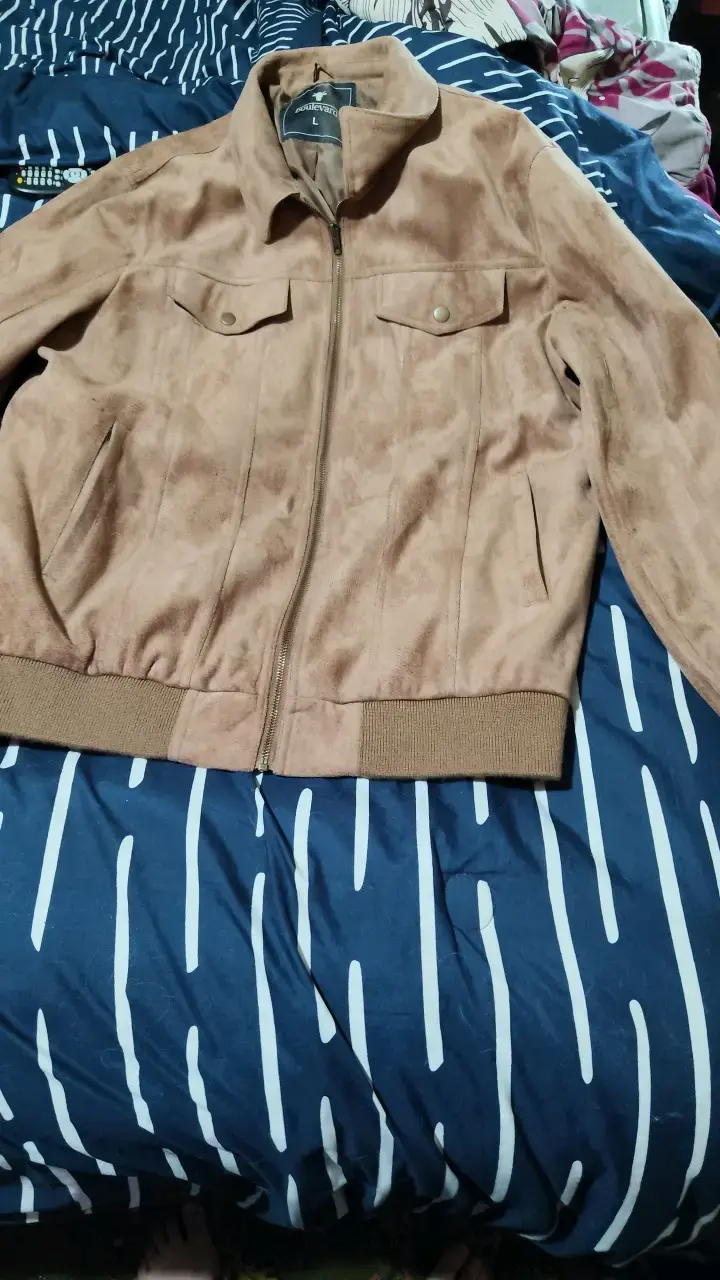 Chaqueta de gamuza marrón Forever 21 - 2