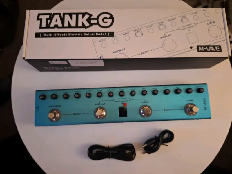 Pedal de efectos múltiples M-VAVE TANK-G para guitarra - 2