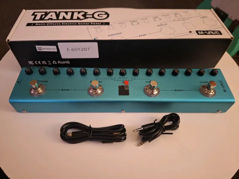 Pedal de efectos múltiples M-VAVE TANK-G para guitarra - 4