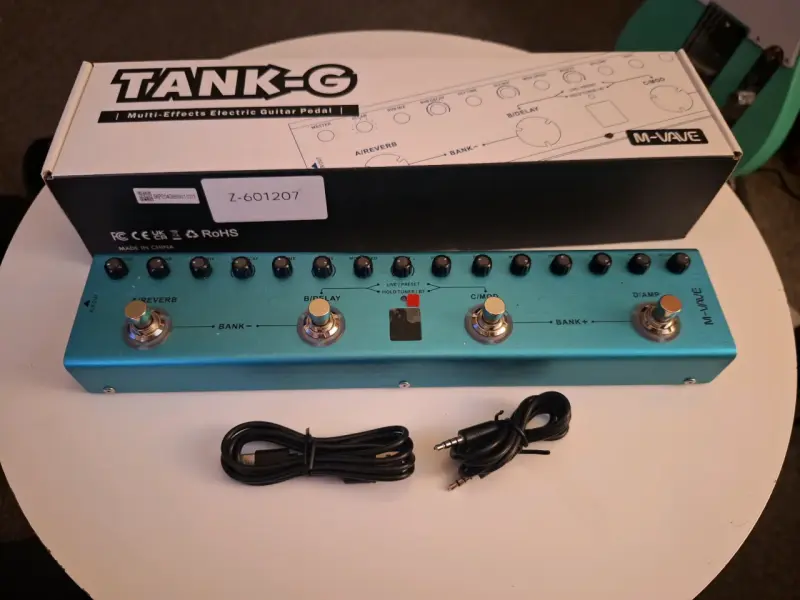 Pedal de efectos múltiples M-VAVE TANK-G para guitarra - 5