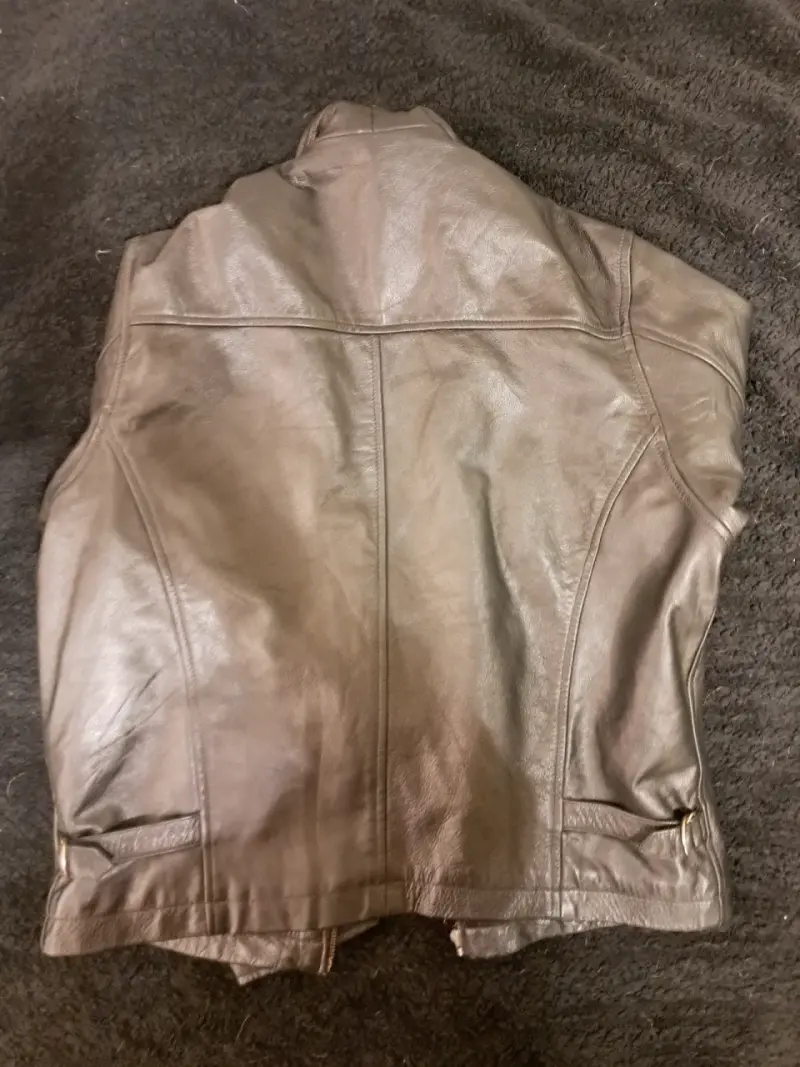 Chaqueta de cuero Wilsons negra - 2