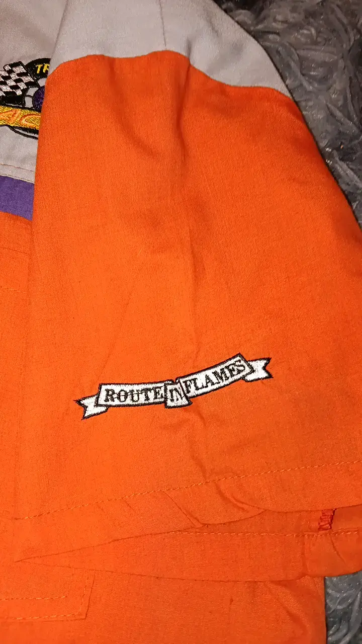 Camisa de trabajo naranja con logo - 3