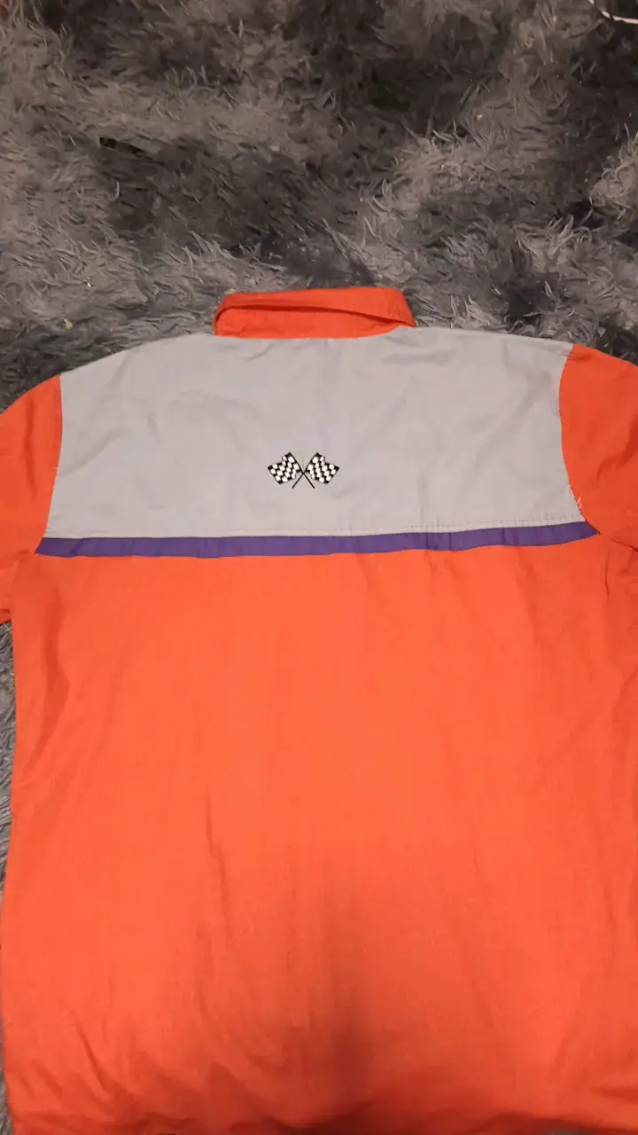 Camisa de trabajo naranja con logo - 4