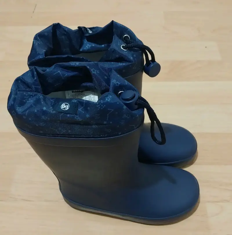 Botas de lluvia azul marino impermeables - 2