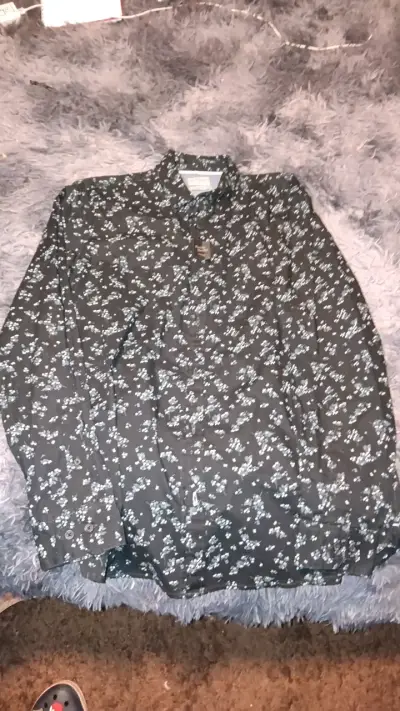 Camisa de hombre estampada floral - miniatura 1