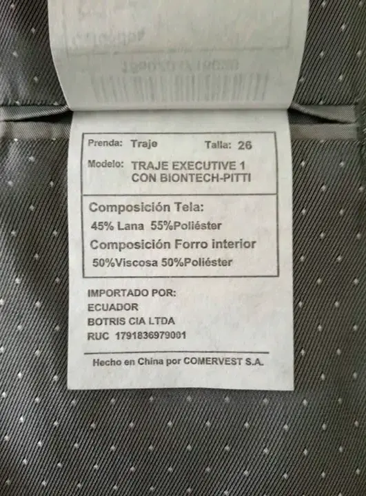 Traje gris elegante para hombre - 3