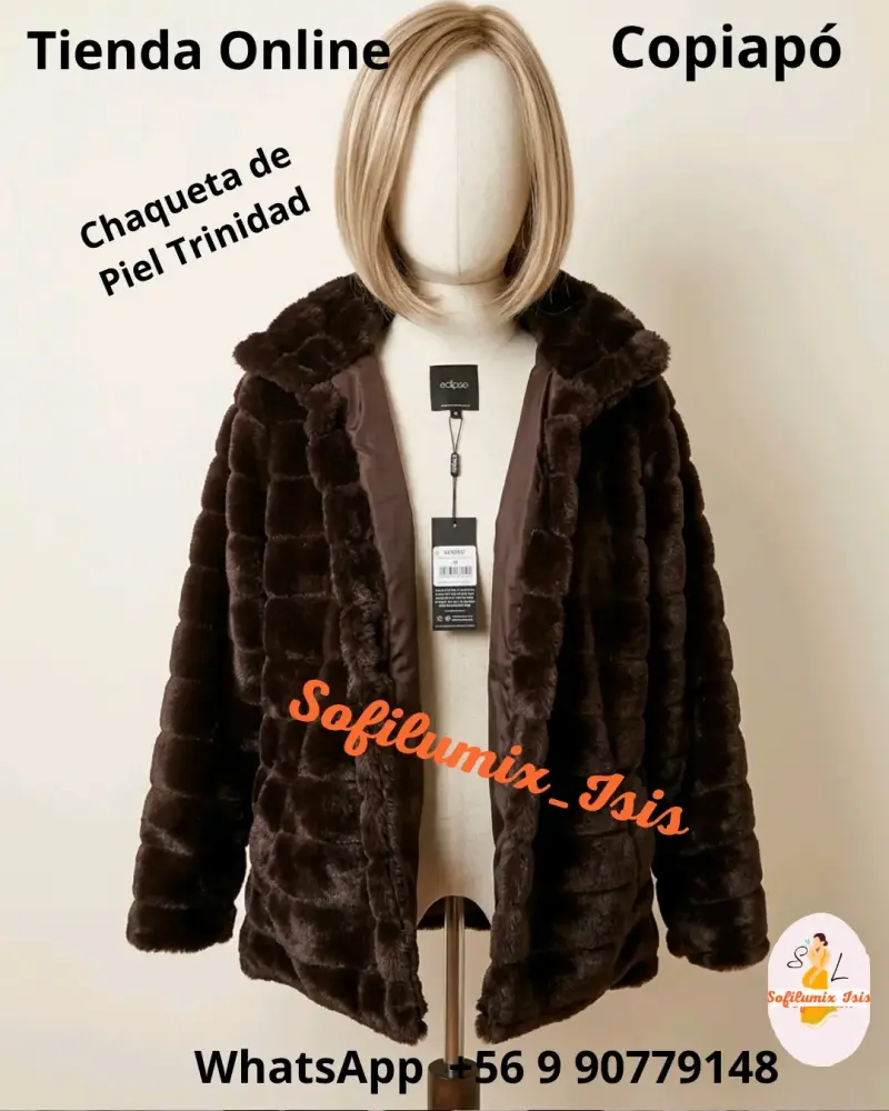 Chaqueta de piel Trinidad talla M - 2