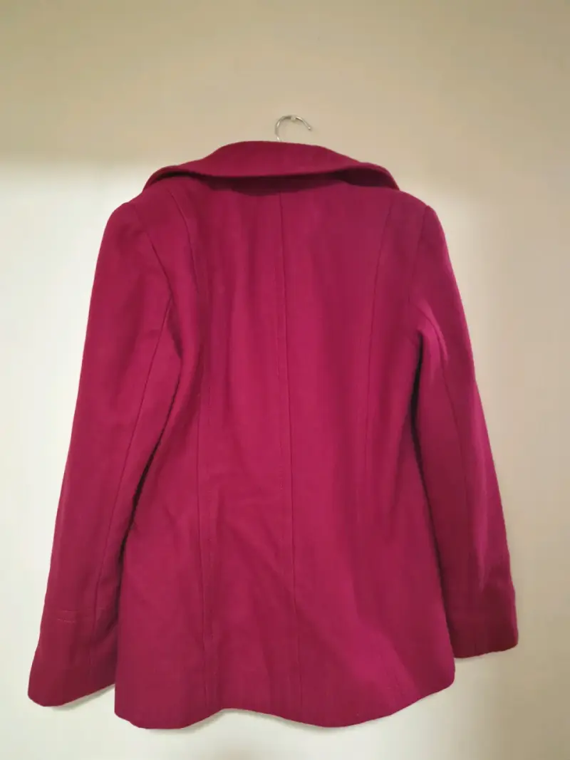 Abrigo rojo mujer  talla M - 2