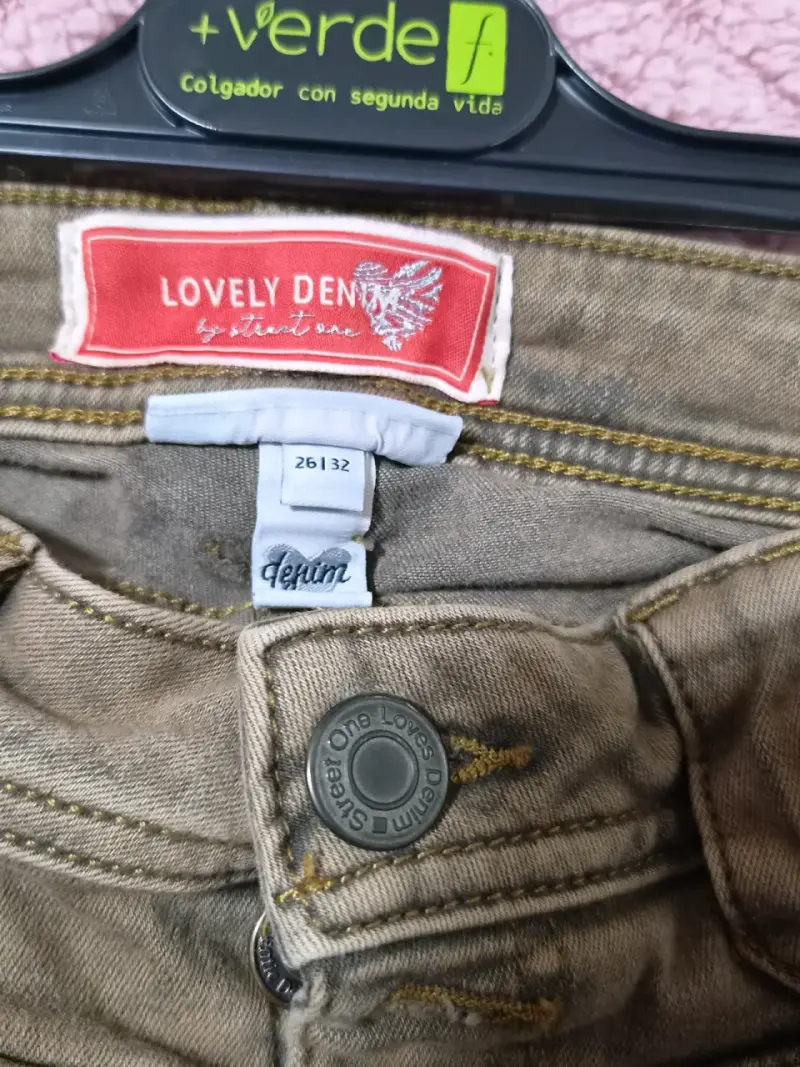 Jeans marrones para mujer estilo casual - 3