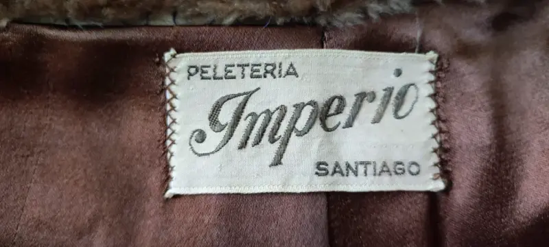 Abrigo Piel Natural de Castor Mujer - 1