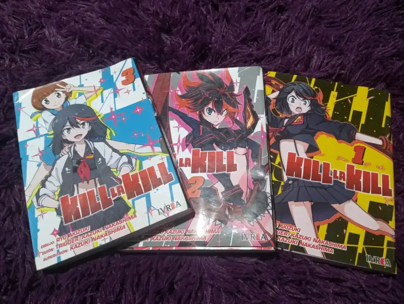 Colección manga Kill la Kill volúmenes los 3 a 15k