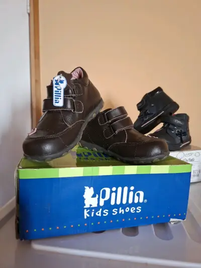 Botines marrones Pillin - talla 30 - miniatura 1