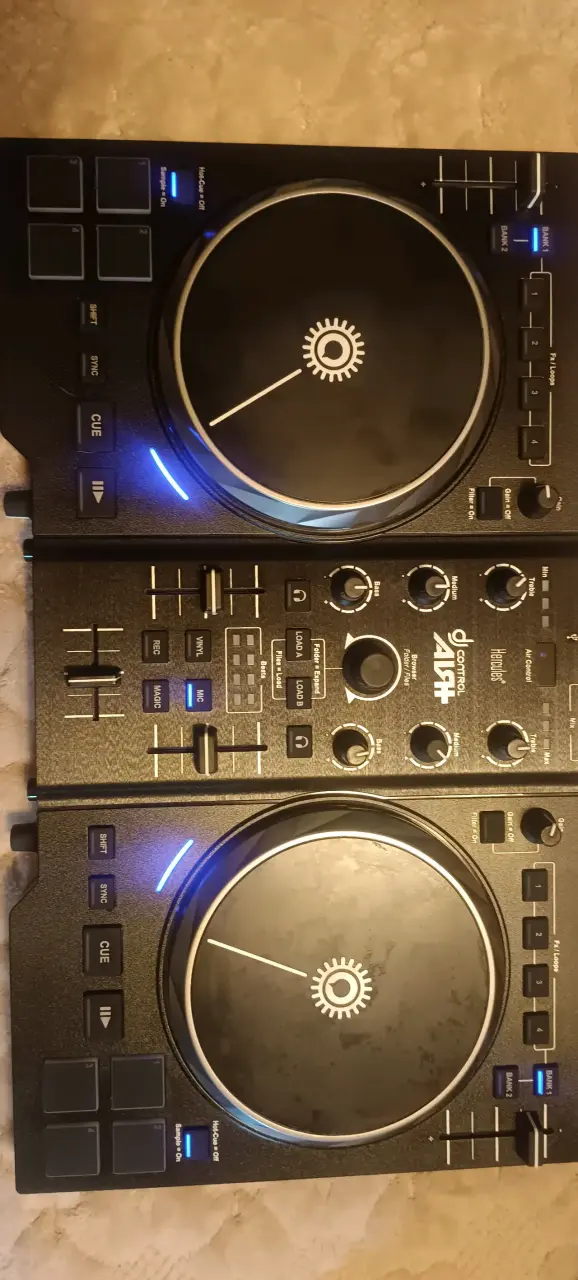 Controlador DJ Hercules Air Plus con luces LED - 1