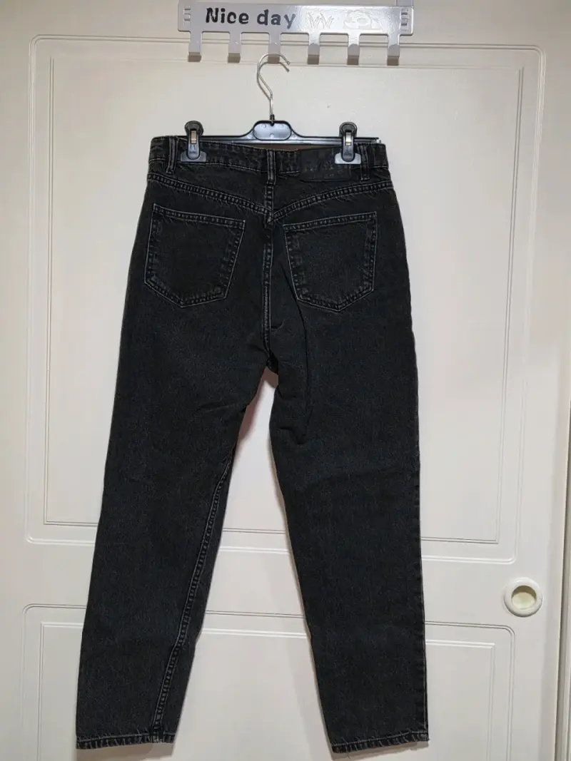Jeans negros de tiro alto Zara - 2