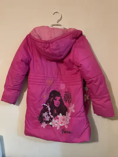 Parka infantil rosa Barbie - miniatura 2