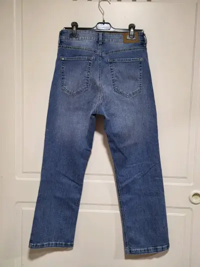 Jeans azul Americano recto para hombre - miniatura 2