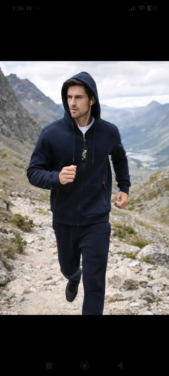 Conjunto deportivo de invierno para hombre - 2