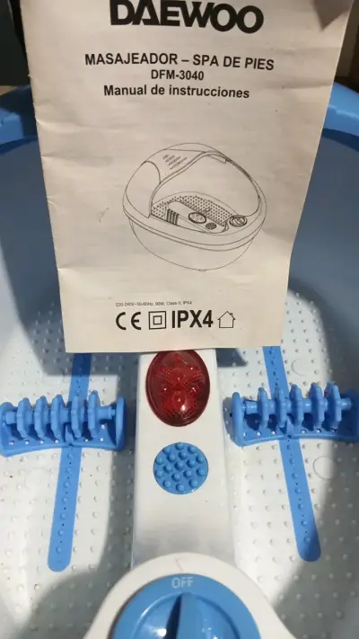 Masajeador de pies Daewoo azul - miniatura 2