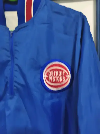 Chaqueta deportiva Detroit Pistons azul - miniatura 2