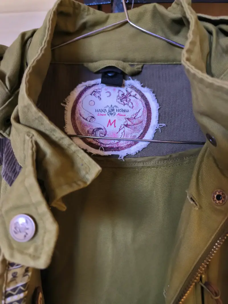 Parka verde haka honu - 2