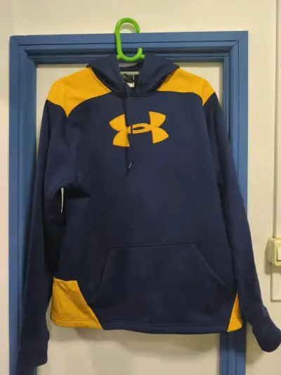 Polerón Under Armour azul y amarillo - miniatura 1