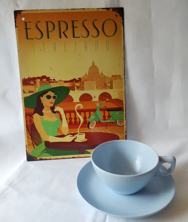Taza y Platillo CelesteShyf de Coleccion ( DUO ) - 1