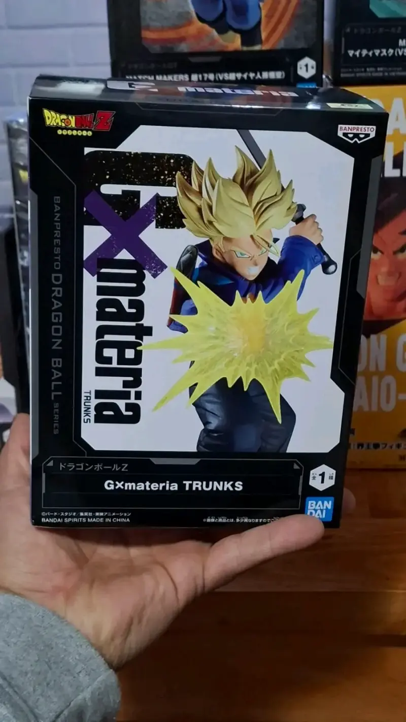 Figura Banpresto Dragon Ball Z Gxmateria Trunks